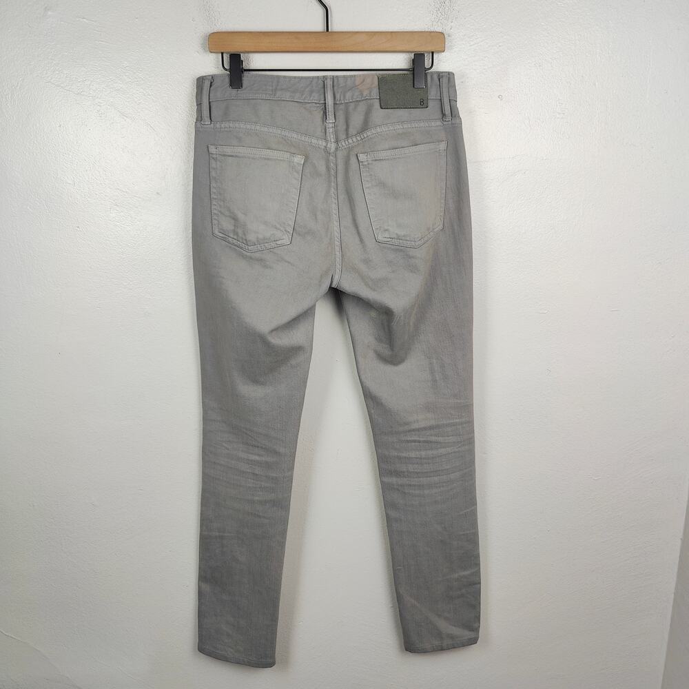 Bonobos Travel Jeans Mens 30x34 Gray Preppy Casual Stretch Comfort Zip Fly - Picture 8 of 11